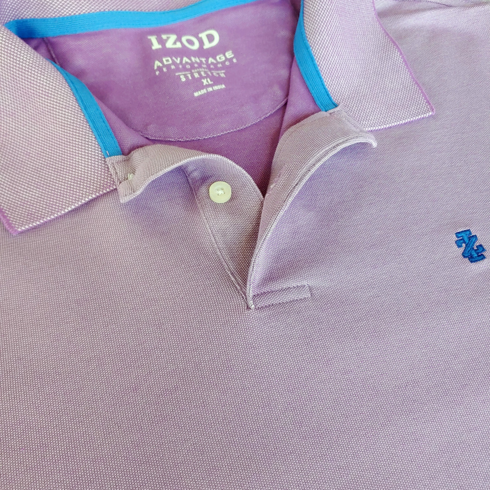 Two IZOD Advantage Performance Polo Shirts Men's Size XL Golf/Dress Pre-Owned‎ - Picture 12 of 16